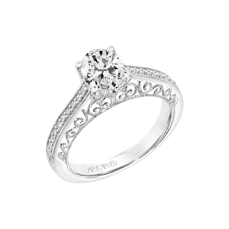 Last Chance To Shop High-End Jewelry At Markdown Prices Ramona Diamond Semi Mount Ring Last Chance To Shop High-End Jewelry At Markdown Prices Ramona Diamond Semi Mount Ring