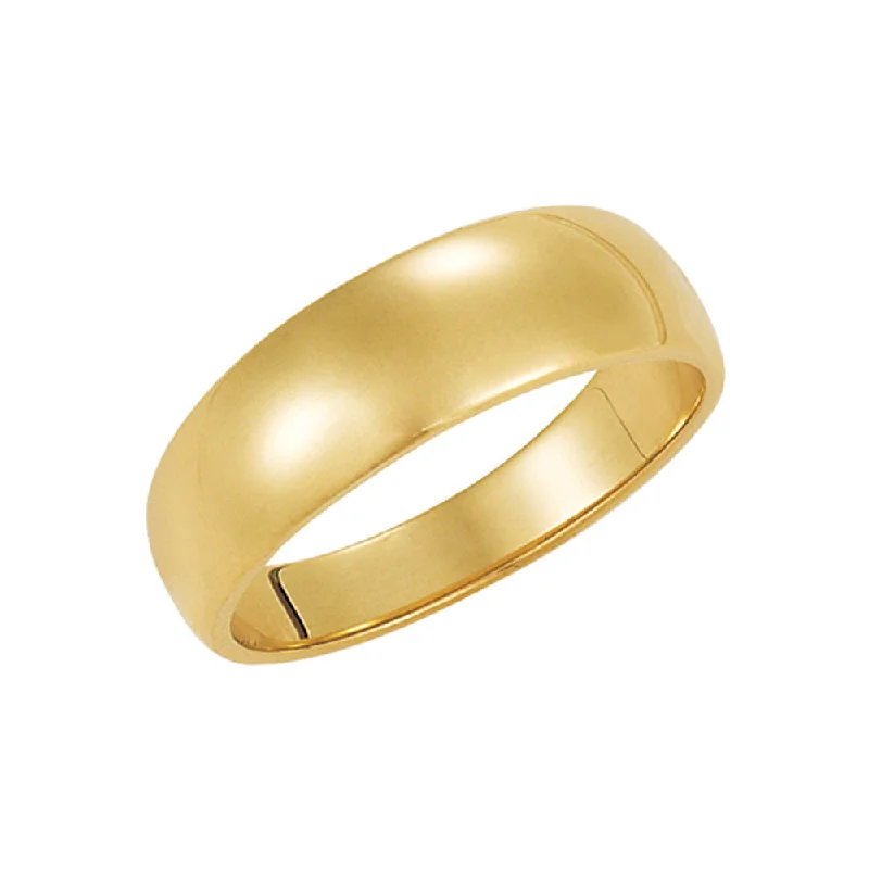 Fine Jewelry, Limited-Time Offers Available 4mm Half Round Tapered Wedding Band in 10k Yellow Gold Fine Jewelry, Limited-Time Offers Available 4mm Half Round Tapered Wedding Band in 10k Yellow Gold