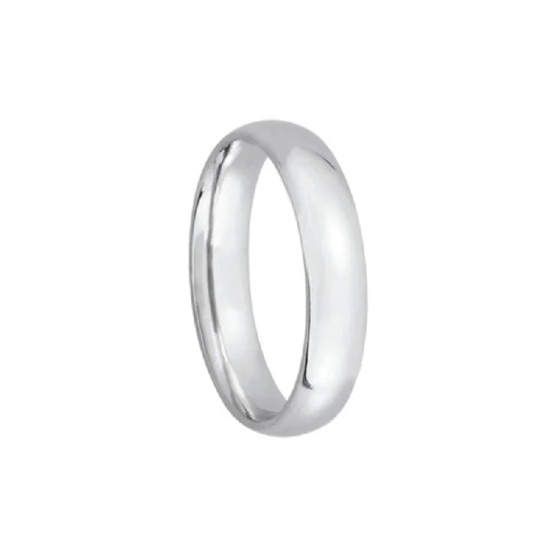 Jewelry Deals That Sparkle – Shop Today 4mm Light Domed Comfort Fit Wedding Band in Platinum Jewelry Deals That Sparkle – Shop Today 4mm Light Domed Comfort Fit Wedding Band in Platinum