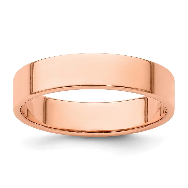 Limited-Time Jewelry Sale – Elegant Styles At Less 5mm 14K Rose, White, or Yellow Gold Lightweight Flat Standard Fit Band Limited-Time Jewelry Sale – Elegant Styles At Less 5mm 14K Rose, White, or Yellow Gold Lightweight Flat Standard Fit Band
