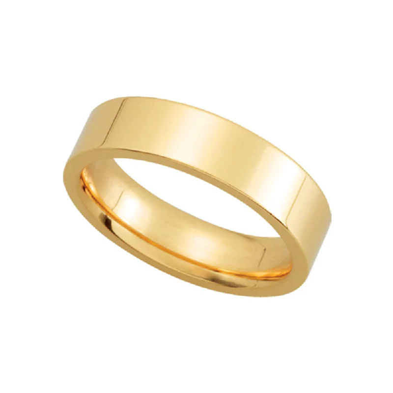 Exclusive Jewelry Sale – Limited-Time Discounts 5mm Flat Comfort Fit Wedding Band in 14k Yellow Gold Exclusive Jewelry Sale – Limited-Time Discounts 5mm Flat Comfort Fit Wedding Band in 14k Yellow Gold