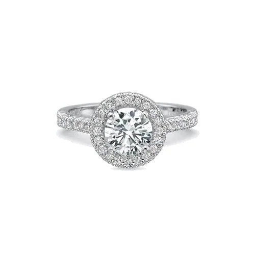 Buy More, Save More On Stunning Jewelry Pieces Petite FlushFit Halo Semi Mount Ring Buy More, Save More On Stunning Jewelry Pieces Petite FlushFit Halo Semi Mount Ring
