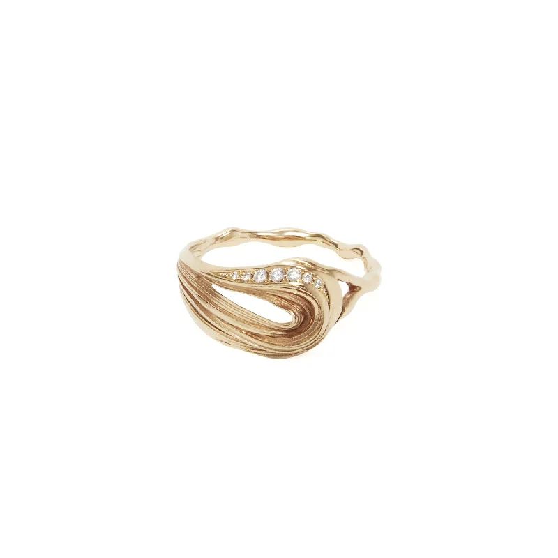 Unmissable Jewelry Discounts – Elevate Your Look For Less Ora Pavé 14K Gold Ring
