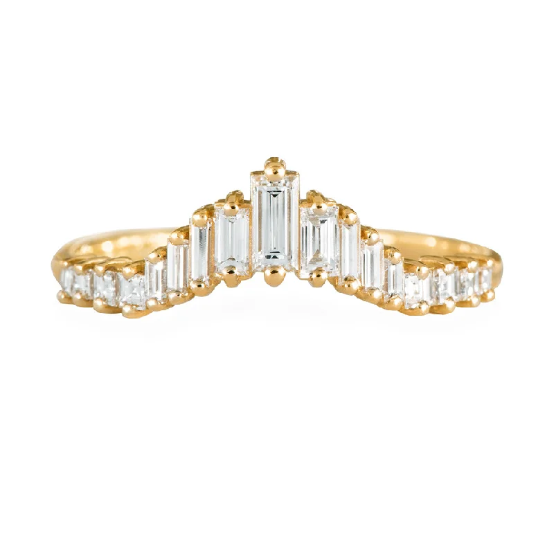 Luxury Meets Affordability – Jewelry Sale Live Now Art Deco Wedding Ring - Tapered Baguette Diamond Ring Luxury Meets Affordability – Jewelry Sale Live Now Art Deco Wedding Ring - Tapered Baguette Diamond Ring
