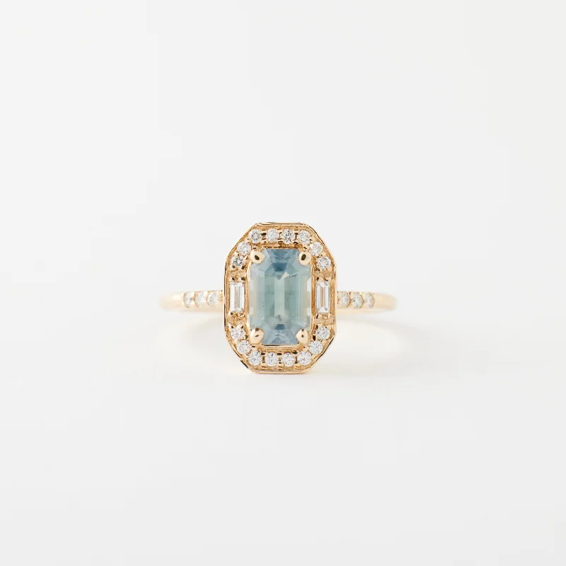 Jewelry Clearance Sale – Final Reductions Athena Ring - 1.27 Carat Light Blue Emerald Cut Sapphire Jewelry Clearance Sale – Final Reductions Athena Ring - 1.27 Carat Light Blue Emerald Cut Sapphire