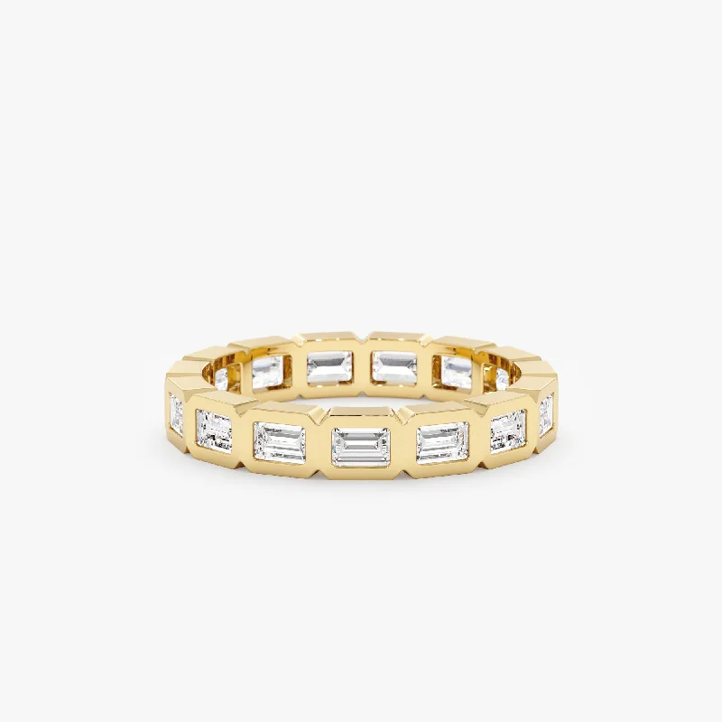 Luxury Jewelry Without The Luxury Price Tag Baguette Diamond Eternity Ring, Emory
