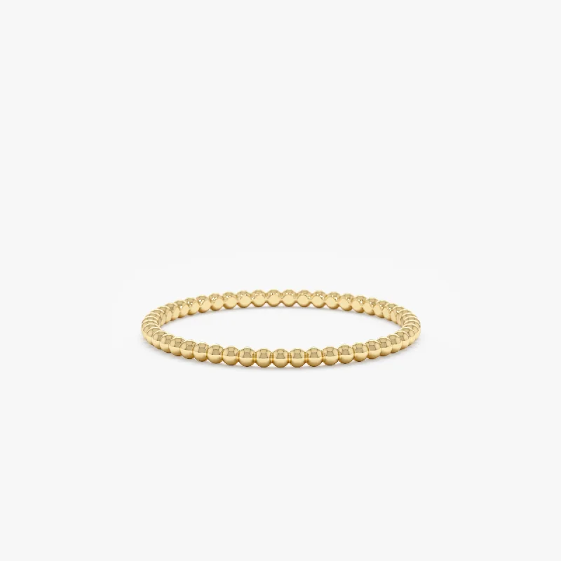 Upgrade Your Jewelry Collection For Less Beaded Design Gold Ring, Kassidy