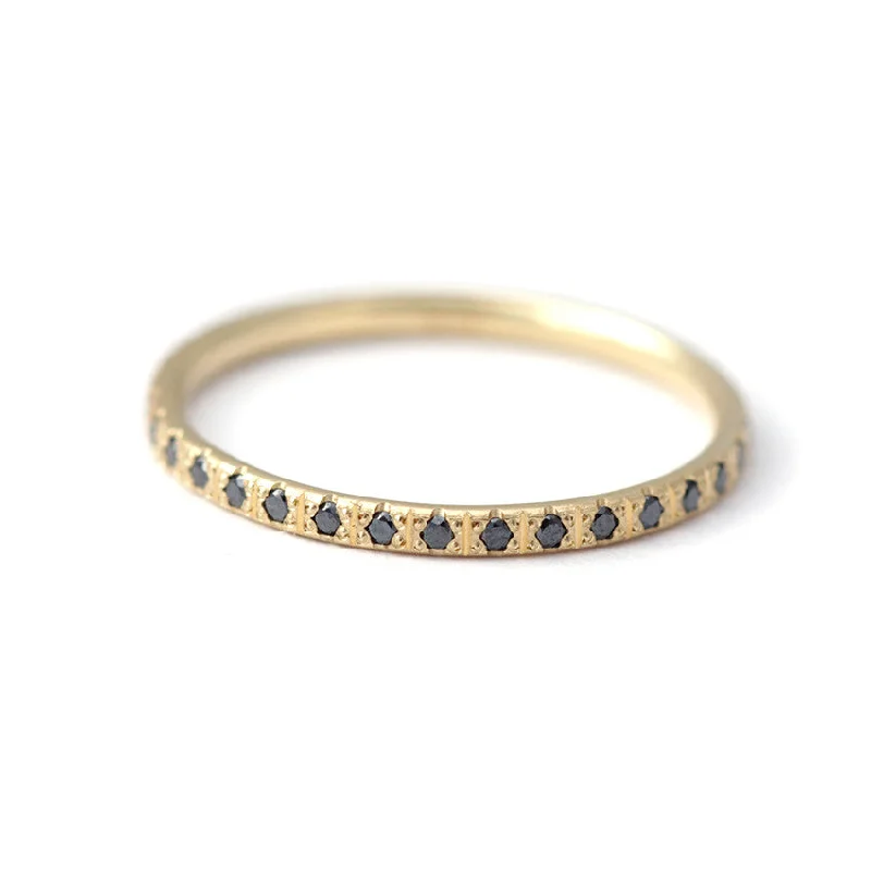 Unmissable Deals On Handmade Jewelry Collections Black Diamond Eternity Ring