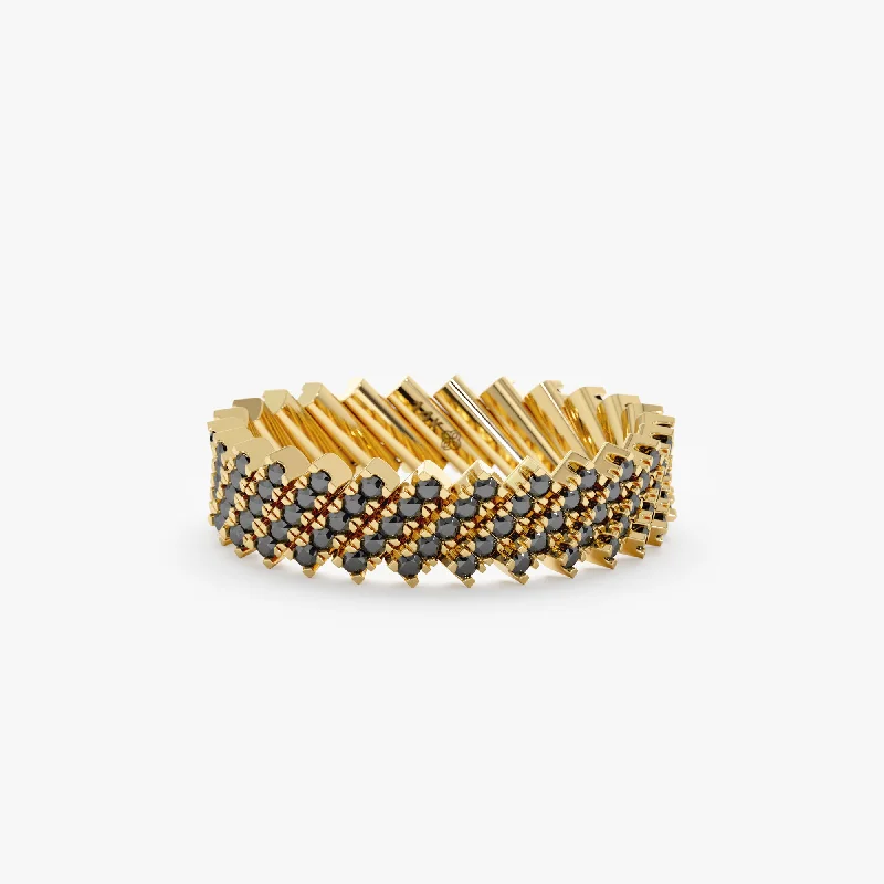 Shop Dazzling Jewelry At The Best Prices Black Diamond Eternity Ring, Leanna