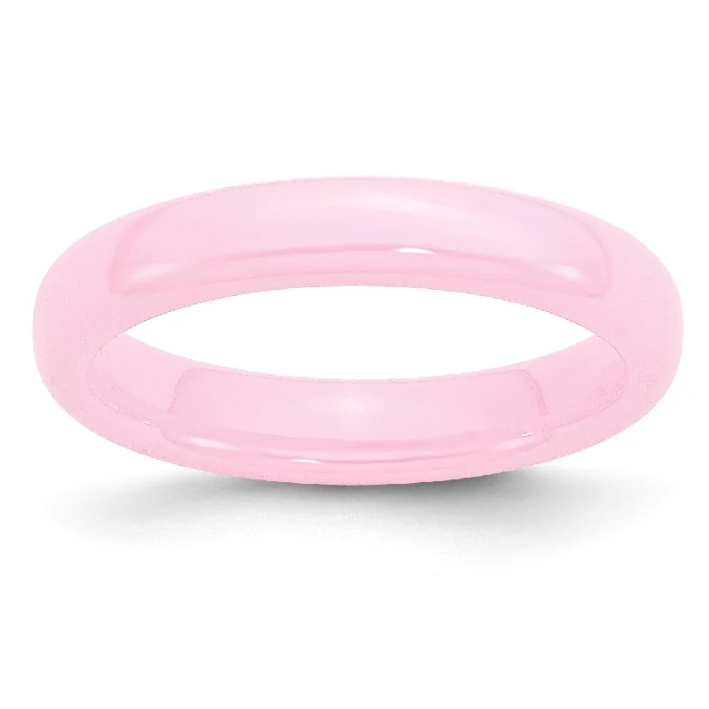Handcrafted Jewelry Sale – Unique Designs At Low Prices Ceramic Pink 4mm Polished Band Handcrafted Jewelry Sale – Unique Designs At Low Prices Ceramic Pink 4mm Polished Band