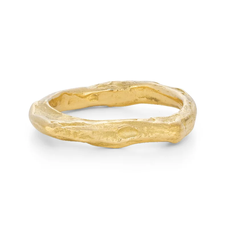 Special Deals On Handcrafted And Designer Jewelry Craggy Rock Ring 18ct Gold