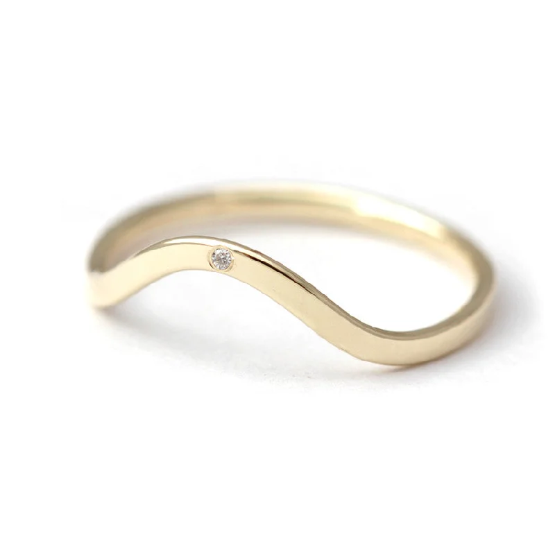 Final Call For Exquisite Jewelry At Reduced Rates Single Diamond Curved Wedding Ring Final Call For Exquisite Jewelry At Reduced Rates Single Diamond Curved Wedding Ring