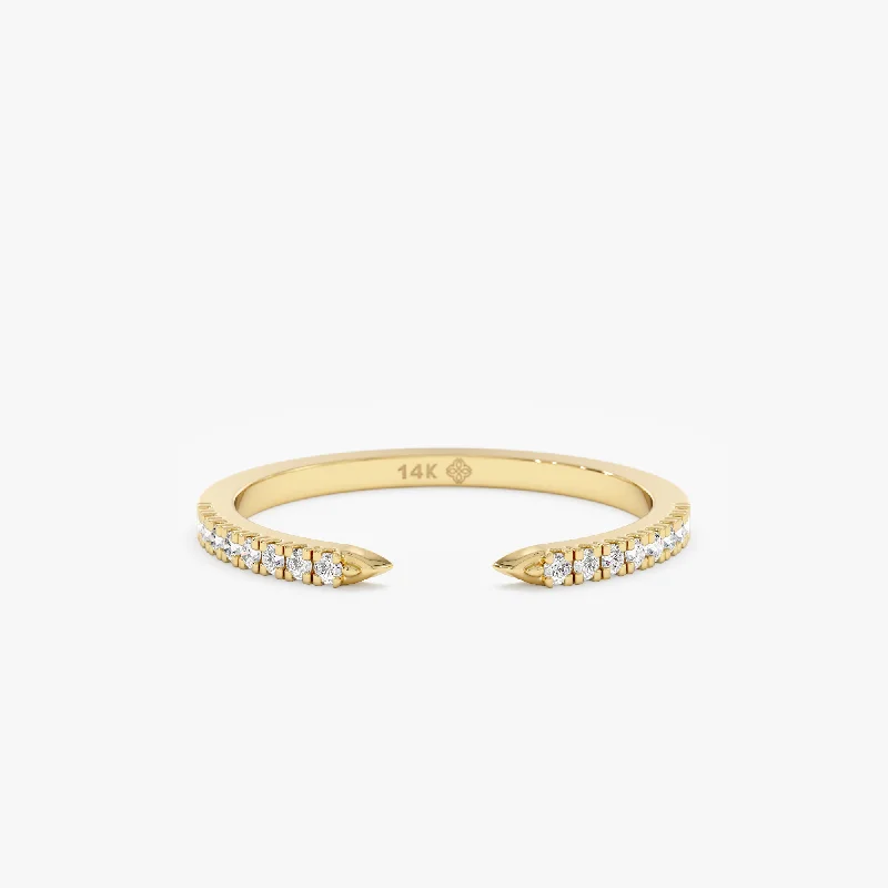 Limited-Stock Jewelry Sale – Once It's Gone, It's Gone Diamond Claw Ring, Elina