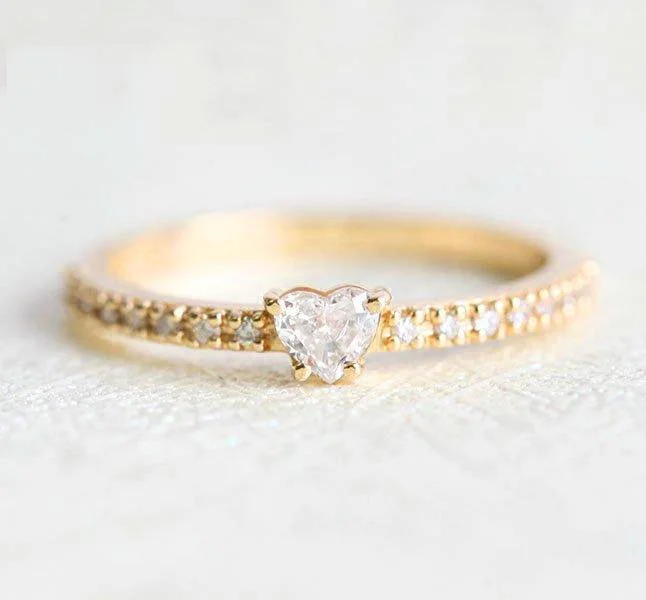 Sparkle For Less – Shop Jewelry Deals Now Diamond Heart Ring, Diamond Ring
