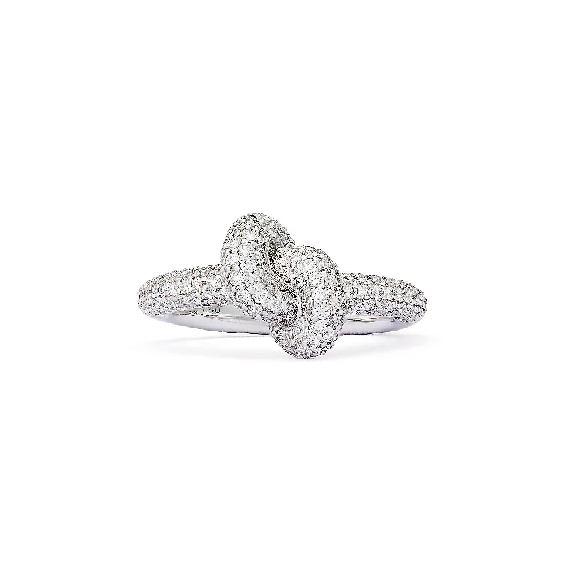 Don't Miss Out – Shop Elegant Jewelry For Less Legacy Knot Small (Tight) 18K Whitegold Ring w. Diamonds Don't Miss Out – Shop Elegant Jewelry For Less Legacy Knot Small (Tight) 18K Whitegold Ring w. Diamonds