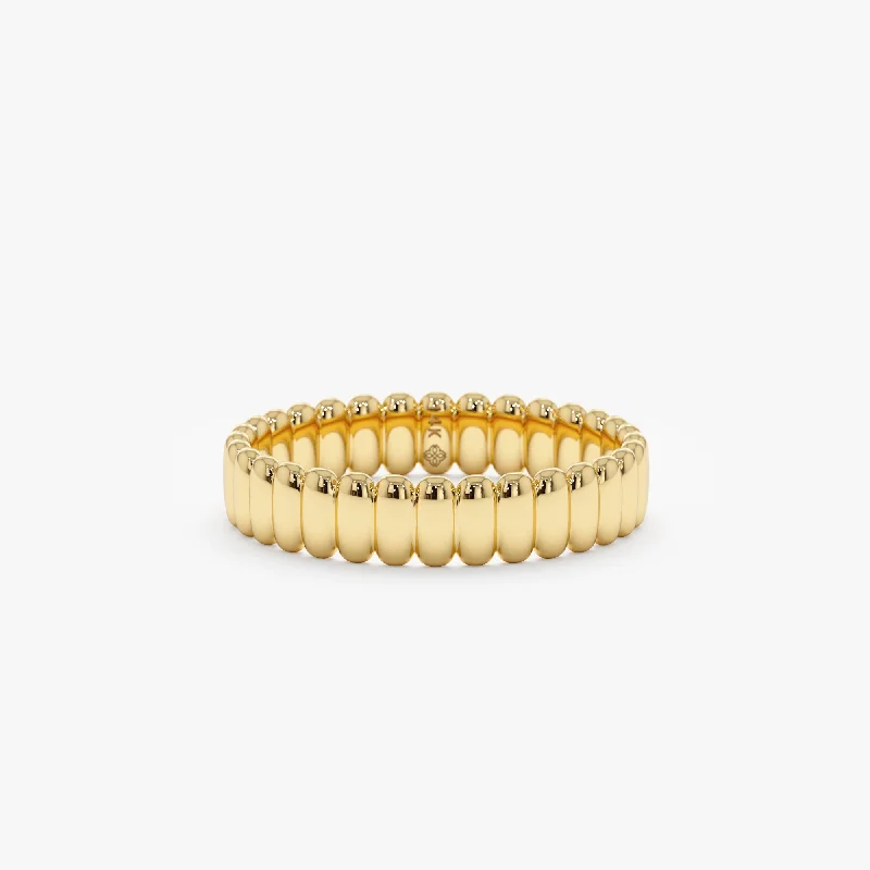 Dainty And Elegant Jewelry Now At Reduced Prices Fluted Design Gold Wedding Band, Celia Dainty And Elegant Jewelry Now At Reduced Prices Fluted Design Gold Wedding Band, Celia