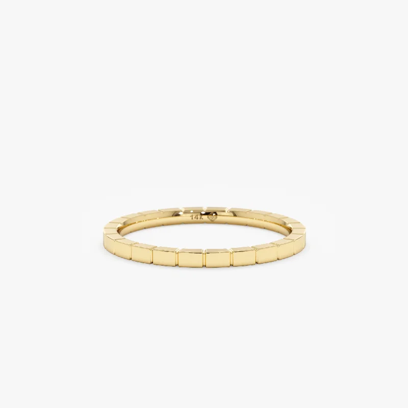 Premium Diamond Jewelry For Unforgettable Moments Fluted Design Wedding Ring, Jette Premium Diamond Jewelry For Unforgettable Moments Fluted Design Wedding Ring, Jette