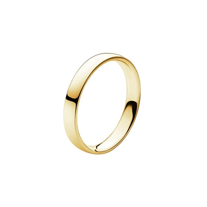 Adjustable Charm Bracelets For A Perfect Fit Magic 3,8mm 18K Gold Ring