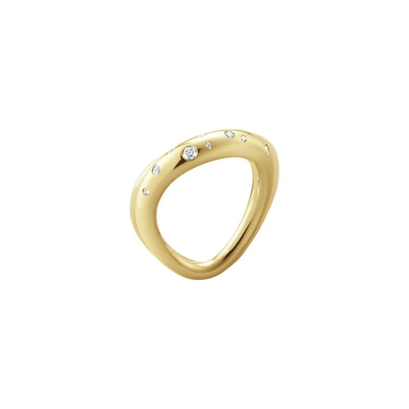 Shine Bright With Our Special Jewelry Promotions Offspring 18K Gold Ring w. Diamonds 0.14 ct Shine Bright With Our Special Jewelry Promotions Offspring 18K Gold Ring w. Diamonds 0.14 ct