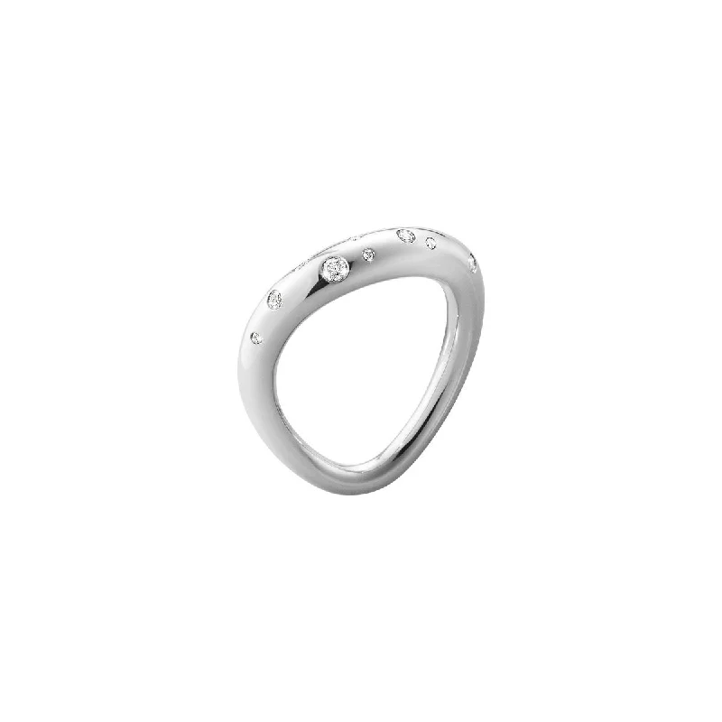 Bold And Beautiful Jewelry Now At Irresistible Prices Offspring Silver Ring w. Diamonds, 0.14 ct Bold And Beautiful Jewelry Now At Irresistible Prices Offspring Silver Ring w. Diamonds, 0.14 ct