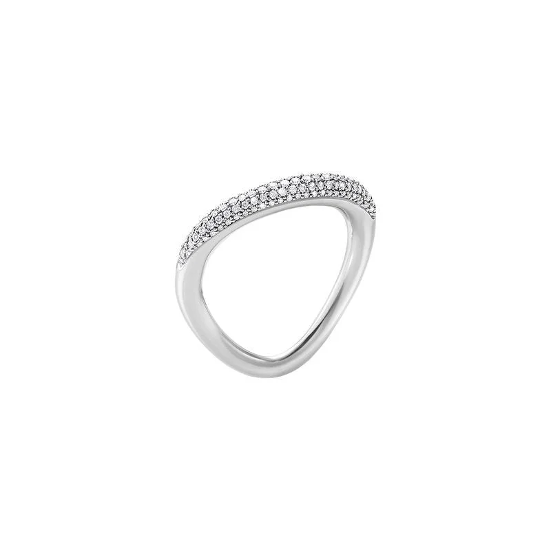 Affordable Glamour – Premium Jewelry For Less Offspring Silver Ring w. Diamonds, 0.29 ct Affordable Glamour – Premium Jewelry For Less Offspring Silver Ring w. Diamonds, 0.29 ct
