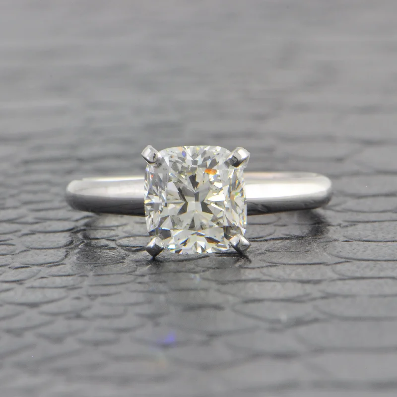 Timeless Jewelry Styles At Wallet-Friendly Prices GIA 2.06 ct. I-SI1 Cushion Cut Diamond Engagement Ring in White Gold Timeless Jewelry Styles At Wallet-Friendly Prices GIA 2.06 ct. I-SI1 Cushion Cut Diamond Engagement Ring in White Gold