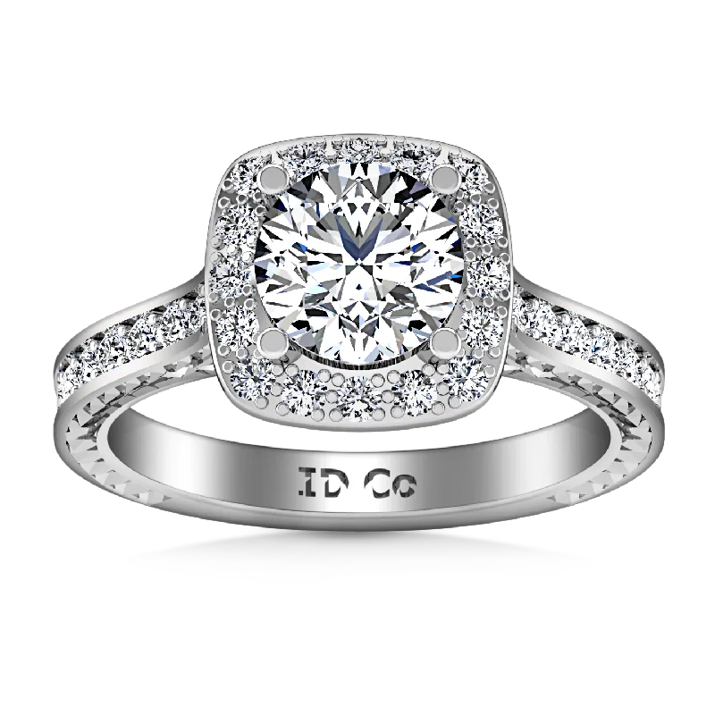 Discover Unique Jewelry With Special Limited-Time Offers Halo Engagement Ring Heather 14K White Gold Discover Unique Jewelry With Special Limited-Time Offers Halo Engagement Ring Heather 14K White Gold