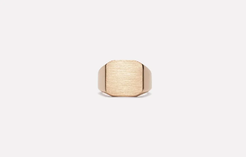 Jewelry Deals That Outshine The Rest IX Octagon 14K Gold Ring