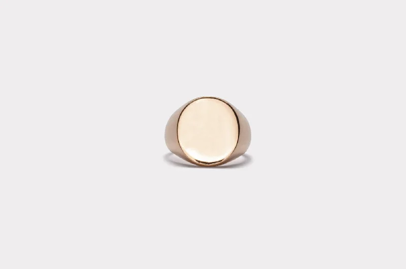 Affordable Elegance – Special Jewelry Sale Now Live IX Oval Signet 14K Gold Ring