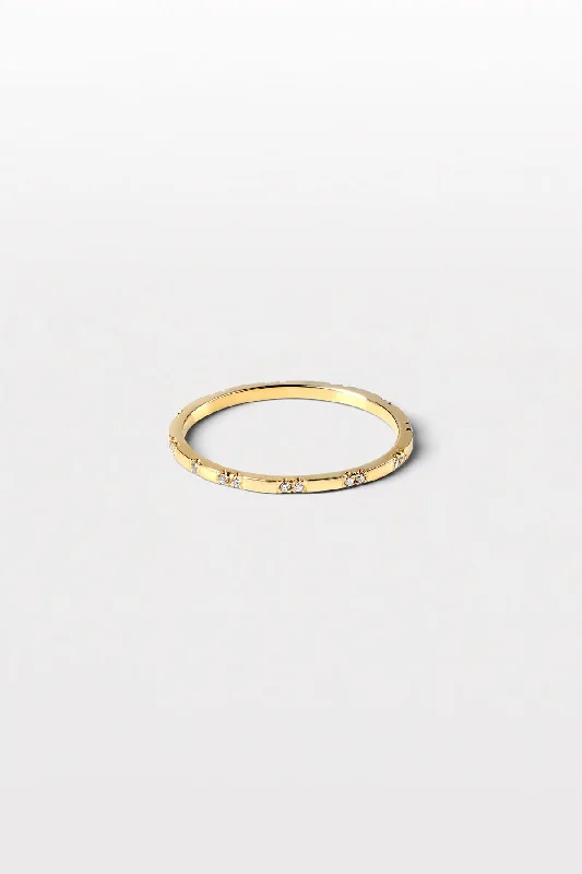 Gorgeous Jewelry, Limited-Time Savings Anthology 02 18K Gold Ring w. Diamond