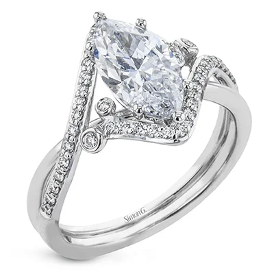 Personalized Jewelry At Special Discount Rates Marquise-Cut Criss-Cross Engagement Ring In 18k Gold With Diamonds Personalized Jewelry At Special Discount Rates Marquise-Cut Criss-Cross Engagement Ring In 18k Gold With Diamonds