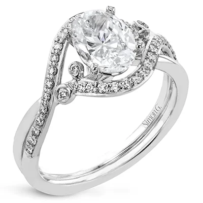 Premium Jewelry At Special Low Prices For A Limited Time Oval-Cut Criss-Cross Engagement Ring In 18k Gold With Diamonds Premium Jewelry At Special Low Prices For A Limited Time Oval-Cut Criss-Cross Engagement Ring In 18k Gold With Diamonds