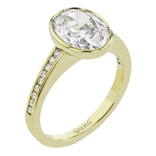 The Perfect Accessory For Less – Jewelry Sale Live Oval-cut Engagement Ring in 18k Gold with Diamonds The Perfect Accessory For Less – Jewelry Sale Live Oval-cut Engagement Ring in 18k Gold with Diamonds