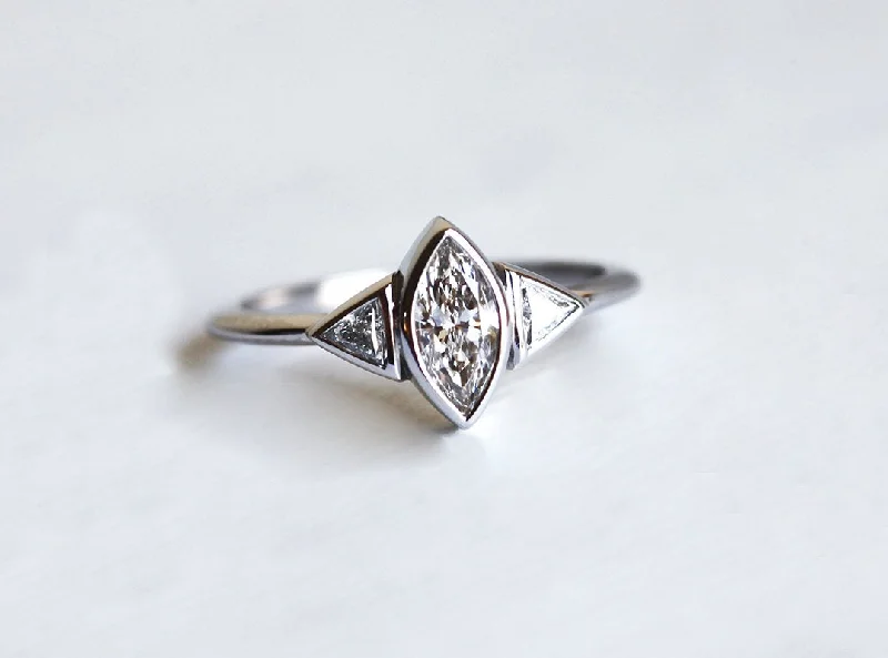 Seasonal Jewelry Deals – Elevate Your Style Sarita Marquise Diamond Ring