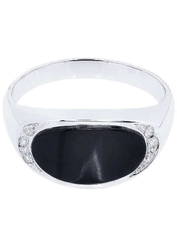 Once-A-Year Jewelry Deals – Shop Before They’Re Gone White Gold Mens Diamond Ring| 0.09 Carats| 5.93 Grams