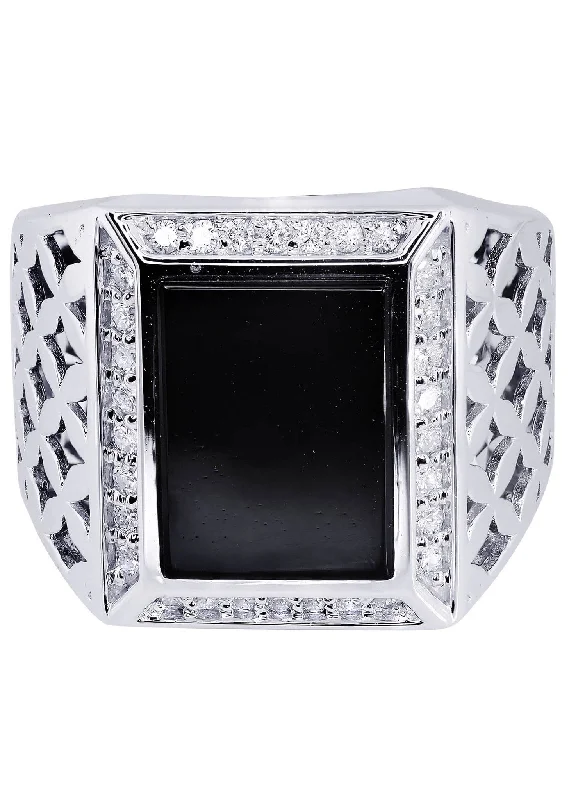 Flash Deals On Fine Jewelry – Shop Before It's Gone White Gold Pinky Diamond Ring| 0.44 Carats| 14.57 Grams Flash Deals On Fine Jewelry – Shop Before It's Gone White Gold Pinky Diamond Ring| 0.44 Carats| 14.57 Grams