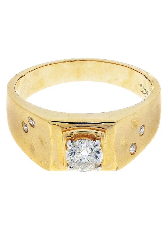 Sparkle For Less – Shop Jewelry Deals Now Mens Diamond Ring / Pinky Diamond Ring| 0.64 Carats Sparkle For Less – Shop Jewelry Deals Now Mens Diamond Ring / Pinky Diamond Ring| 0.64 Carats