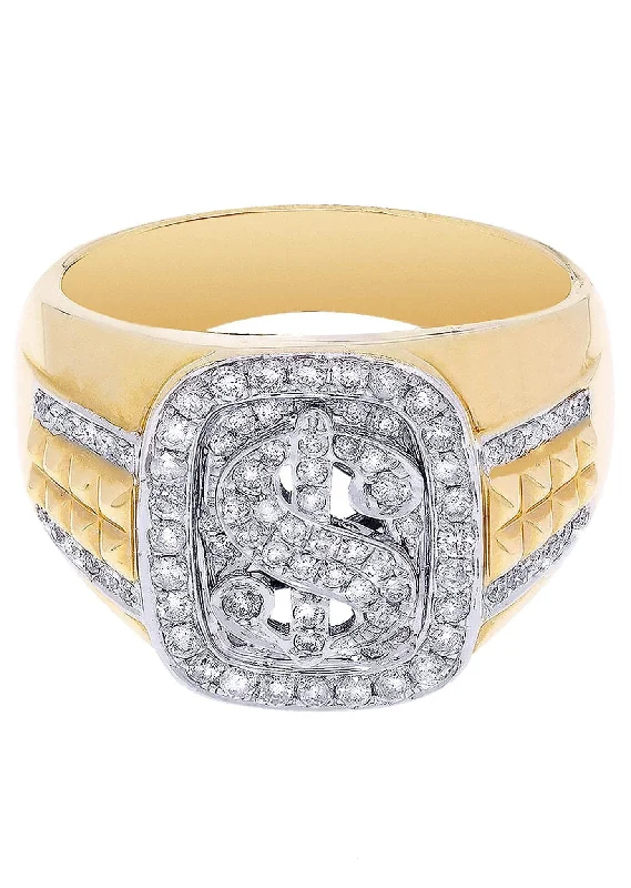 Trending Jewelry Now Available At Exclusive Prices Money Sign Mens Diamond Ring / Pinky Diamond Ring| 0.65 Carats Trending Jewelry Now Available At Exclusive Prices Money Sign Mens Diamond Ring / Pinky Diamond Ring| 0.65 Carats