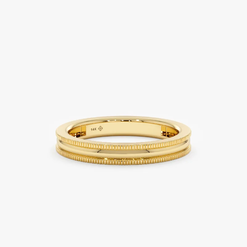 Sparkle For Less – Shop Our Limited-Time Jewelry Deals Milgrain Edge Wedding Band, Milana Sparkle For Less – Shop Our Limited-Time Jewelry Deals Milgrain Edge Wedding Band, Milana