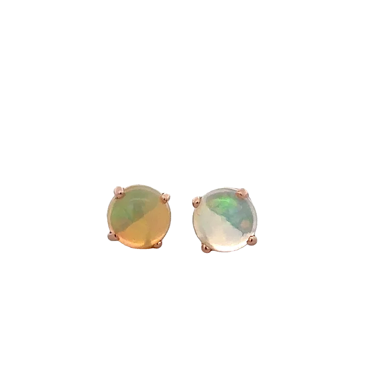 Timeless Jewelry Styles At Wallet-Friendly Prices Opal Stud Earrings in Rose Gold