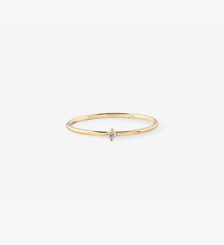 Final Call For Exquisite Jewelry At Reduced Rates Tiny Diamond Ring 0.02 in 14K Gold Final Call For Exquisite Jewelry At Reduced Rates Tiny Diamond Ring 0.02 in 14K Gold