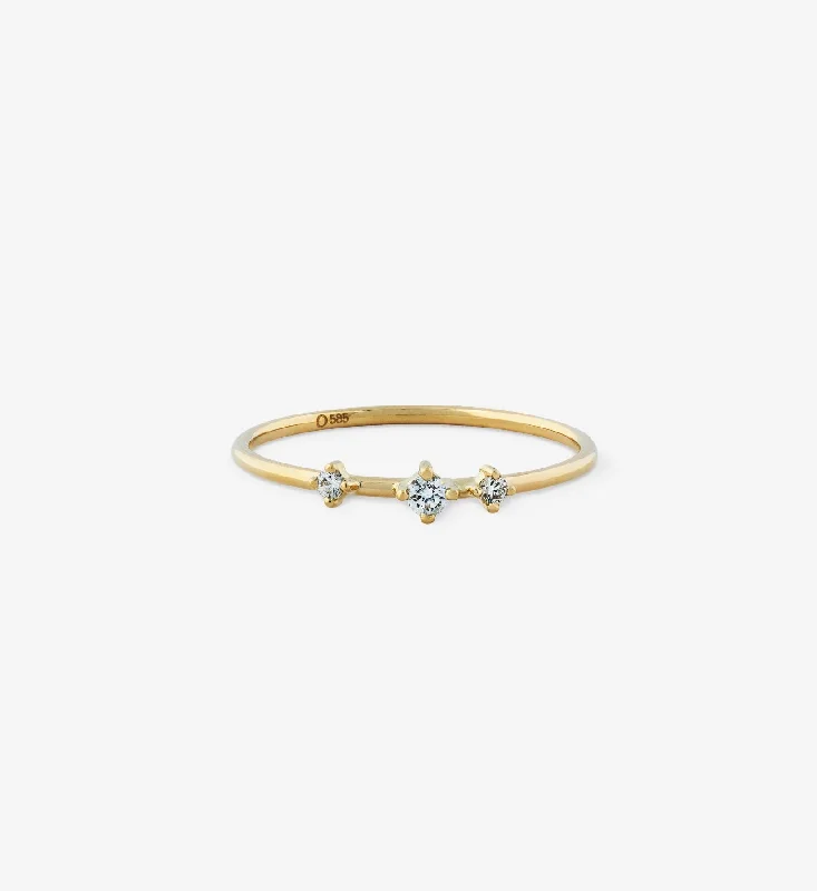 Best Jewelry Sale Prices – Limited-Time Offer Trio Diamond Ring 0.09