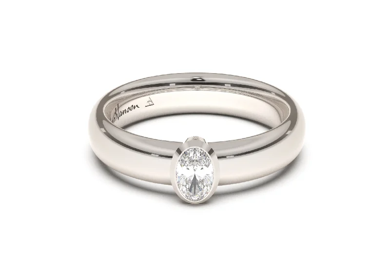 Shop Dazzling Rings, Earrings, And More At Special Discounts Oval Elegant Engagement Ring, White Gold & Platinum Shop Dazzling Rings, Earrings, And More At Special Discounts Oval Elegant Engagement Ring, White Gold & Platinum