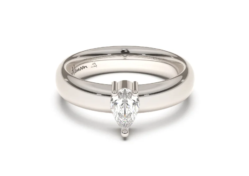 Limited-Time Offer On Elegant Jewelry Pieces Pear Classic Engagement Ring, White Gold & Platinum Limited-Time Offer On Elegant Jewelry Pieces Pear Classic Engagement Ring, White Gold & Platinum