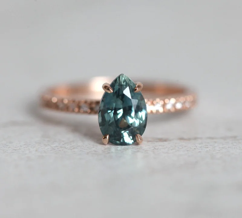 Flash Sale On Exquisite Jewelry – Don't Miss Out Gabriella Teal Sapphire Diamond Ring Flash Sale On Exquisite Jewelry – Don't Miss Out Gabriella Teal Sapphire Diamond Ring