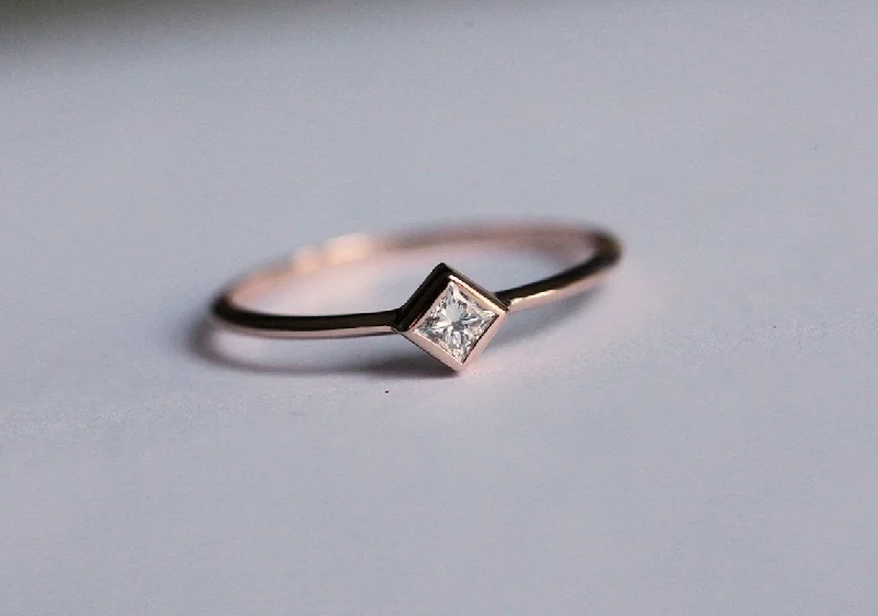 Timeless Jewelry, Timeless Savings – Don't Wait Princess Diamond Solitaire Ring Set In Gold Timeless Jewelry, Timeless Savings – Don't Wait Princess Diamond Solitaire Ring Set In Gold