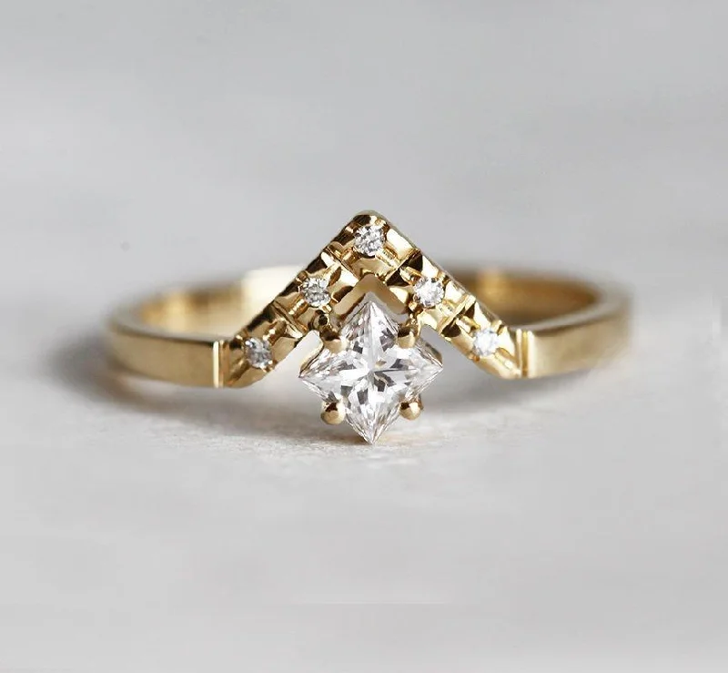 Must-Have Jewelry At Irresistible Discounts Eliza Princess Diamond Engagement Ring Must-Have Jewelry At Irresistible Discounts Eliza Princess Diamond Engagement Ring