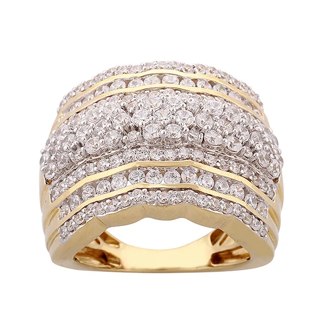 Unique Jewelry For Less – Shop The Sale Now Red Hot Deal 1/2 CTW Diamond Anniversary Ring in 10KT Yellow Gold Unique Jewelry For Less – Shop The Sale Now Red Hot Deal 1/2 CTW Diamond Anniversary Ring in 10KT Yellow Gold