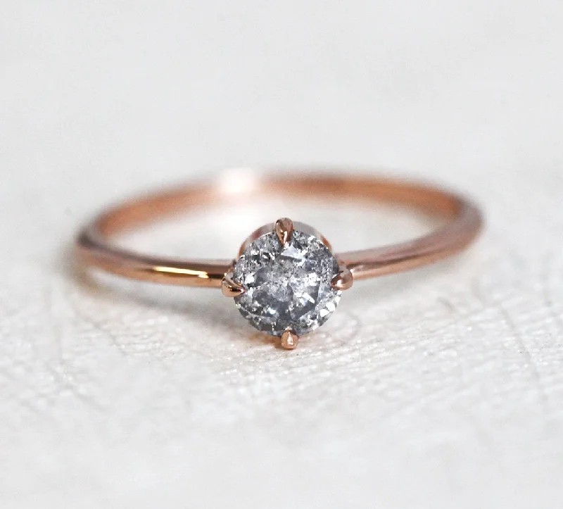 Don't Miss Out On Bestselling Jewelry At Special Prices Danielle Round Salt & Pepper Diamond Ring Don't Miss Out On Bestselling Jewelry At Special Prices Danielle Round Salt & Pepper Diamond Ring