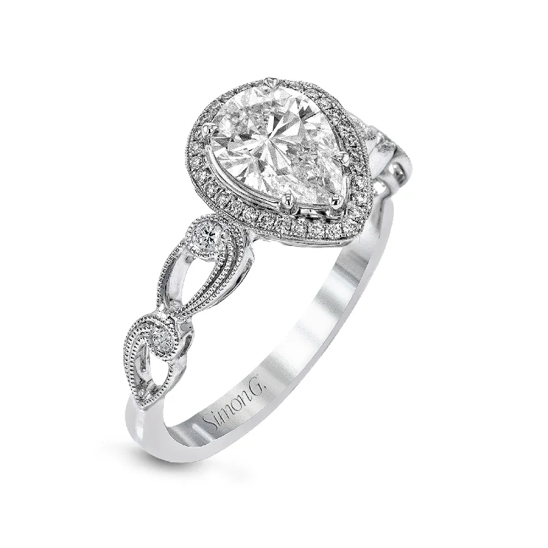 Dazzle In Elegance With Our Biggest Jewelry Sale Pear-Cut Halo Engagement Ring In 18k Gold With Diamonds Dazzle In Elegance With Our Biggest Jewelry Sale Pear-Cut Halo Engagement Ring In 18k Gold With Diamonds